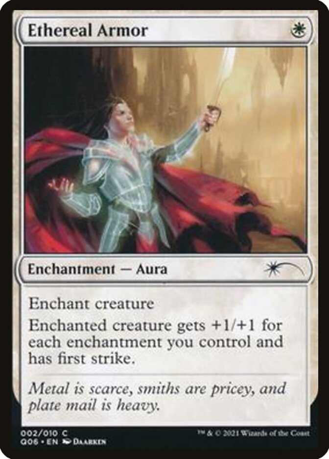 Ethereal Armor [Pioneer Challenger Decks 2021] Magic: The Gathering