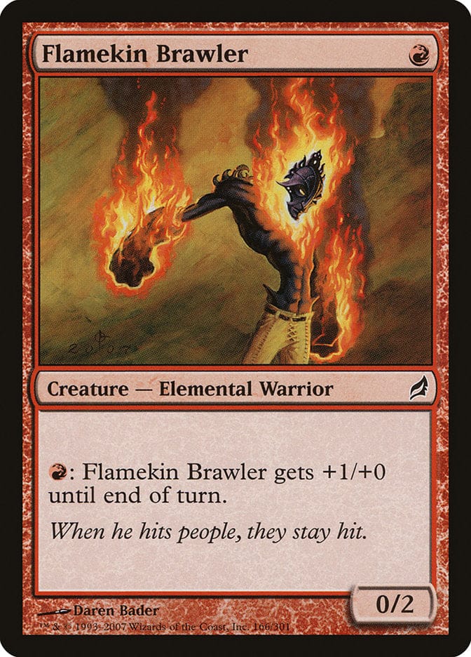 Flamekin Brawler [Lorwyn] Magic: The Gathering