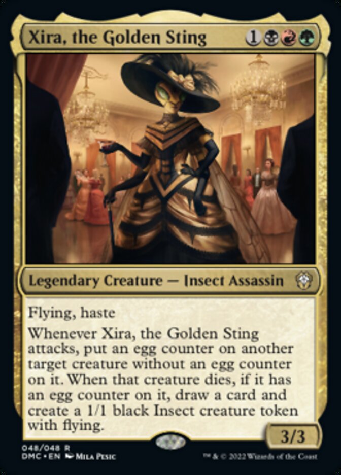 Xira, the Golden Sting [Dominaria United Commander] Magic: The Gathering