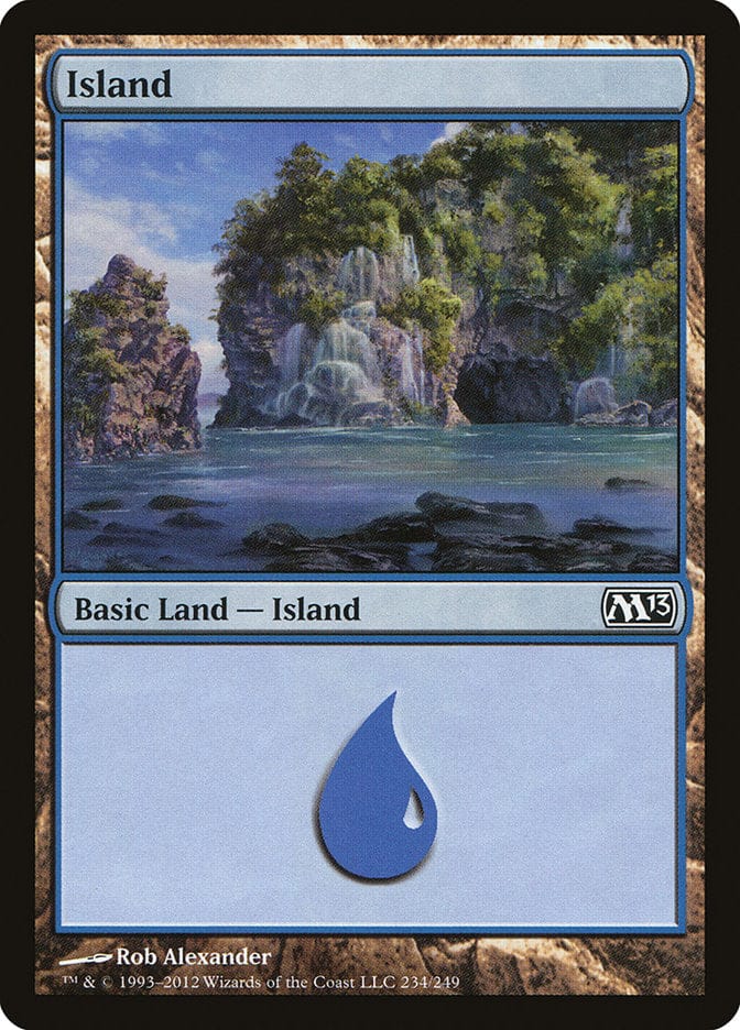 Island (234) [Magic 2013] Magic: The Gathering