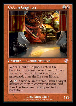 Goblin Engineer (Timeshifted) [Time Spiral Remastered] Magic: The Gathering