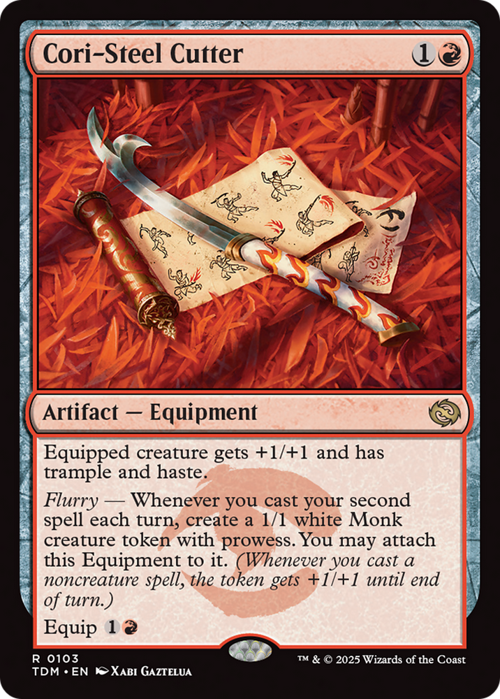 Cori-Steel Cutter [Tarkir: Dragonstorm] Magic: The Gathering