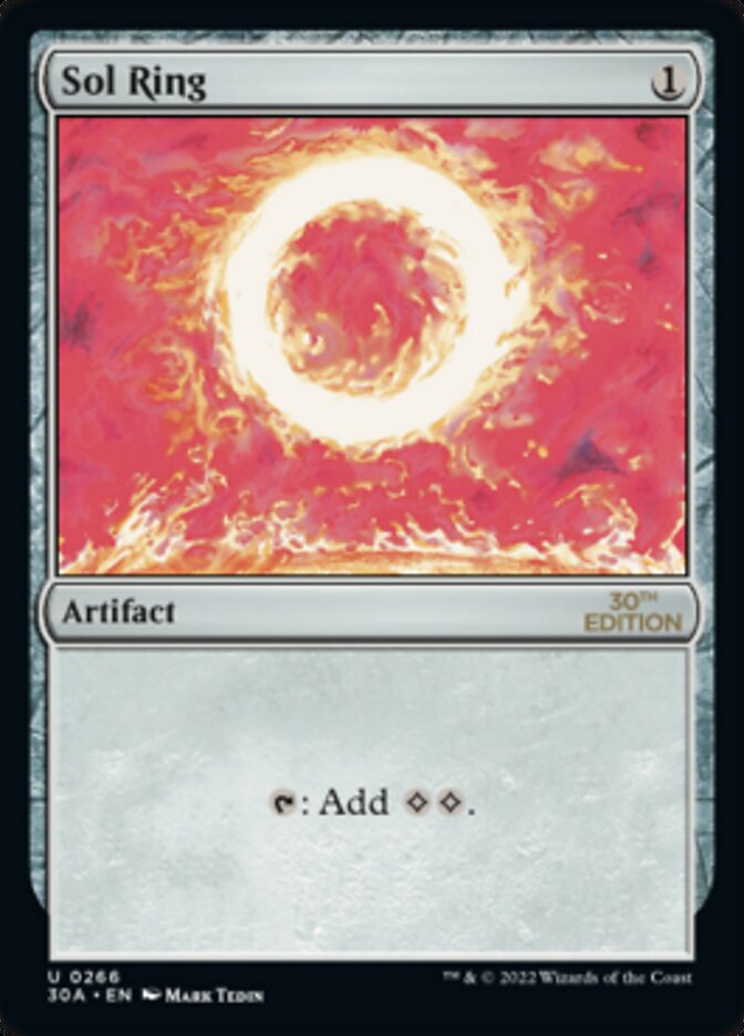 Sol Ring (266) [30th Anniversary Edition] Magic: The Gathering