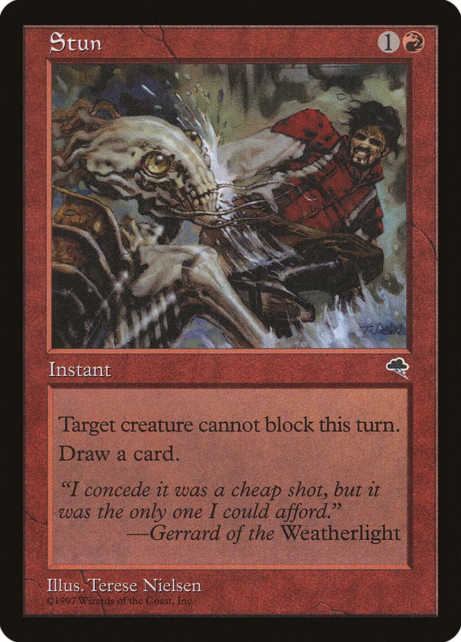 Stun [Tempest] Magic: The Gathering
