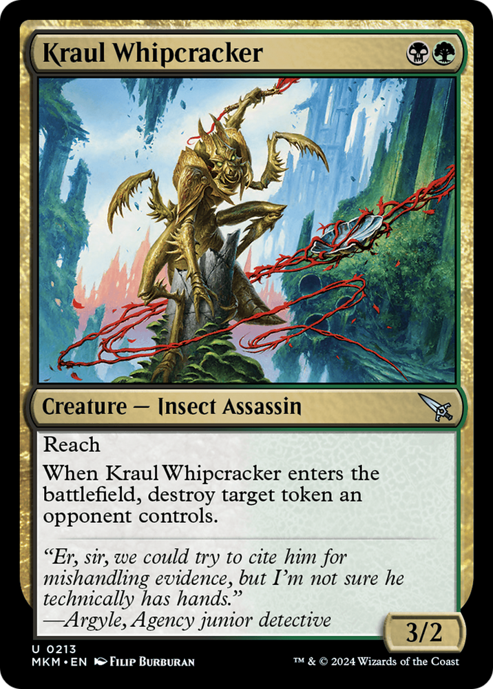 Kraul Whipcracker (Red) [Murders at Karlov Manor] Magic: The Gathering
