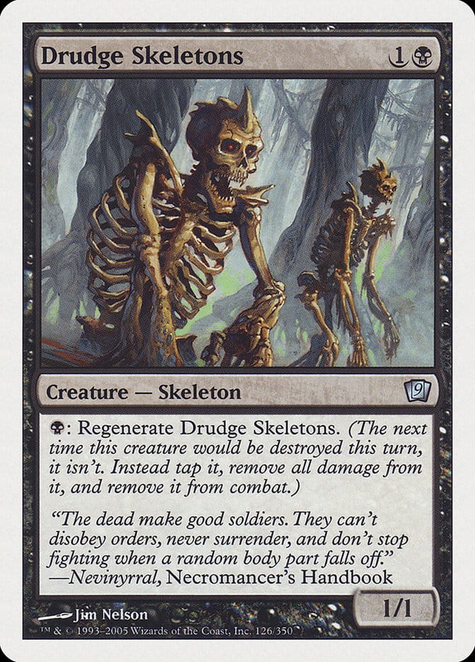 Drudge Skeletons [Ninth Edition] Magic: The Gathering