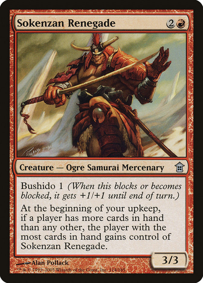 Sokenzan Renegade [Saviors of Kamigawa] Magic: The Gathering