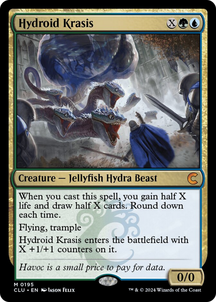 Hydroid Krasis [Ravnica: Clue Edition] Magic: The Gathering