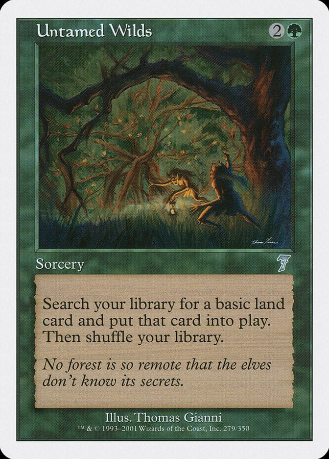 Untamed Wilds [Seventh Edition] Magic: The Gathering