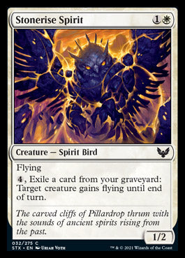 Stonerise Spirit [Strixhaven: School of Mages] Magic: The Gathering