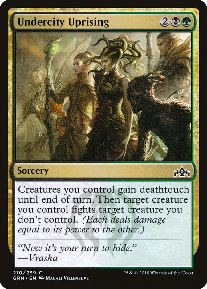 Undercity Uprising [Guilds of Ravnica] Magic: The Gathering