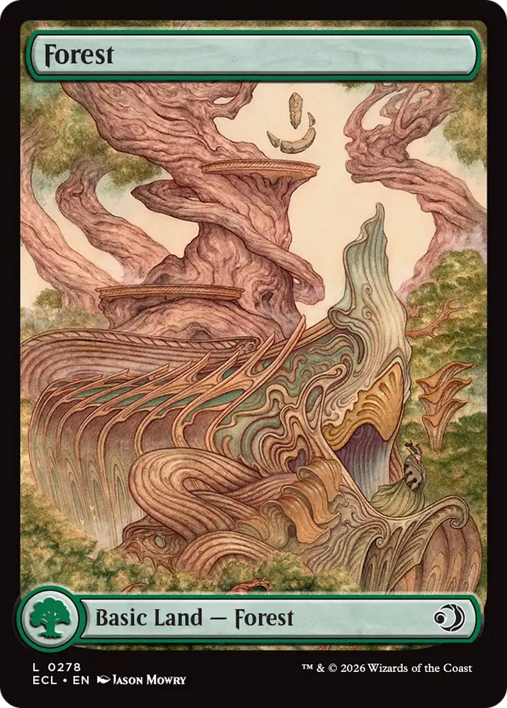 Forest (0278) [Lorwyn Eclipsed] Magic: The Gathering