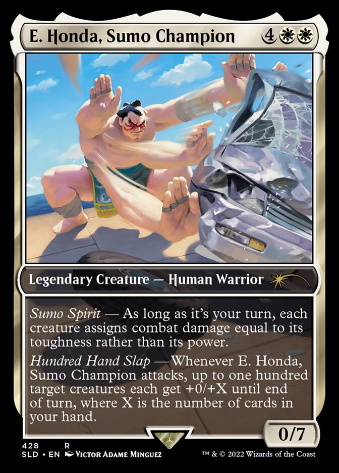 E. Honda, Sumo Champion [Secret Lair Drop Series] Magic: The Gathering
