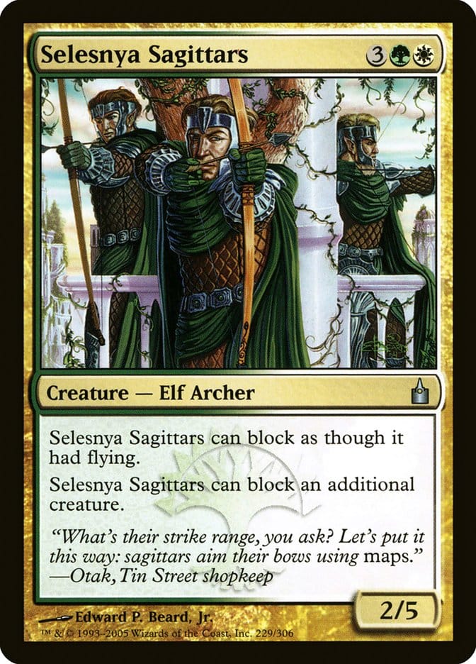 Selesnya Sagittars [Ravnica: City of Guilds] Magic: The Gathering