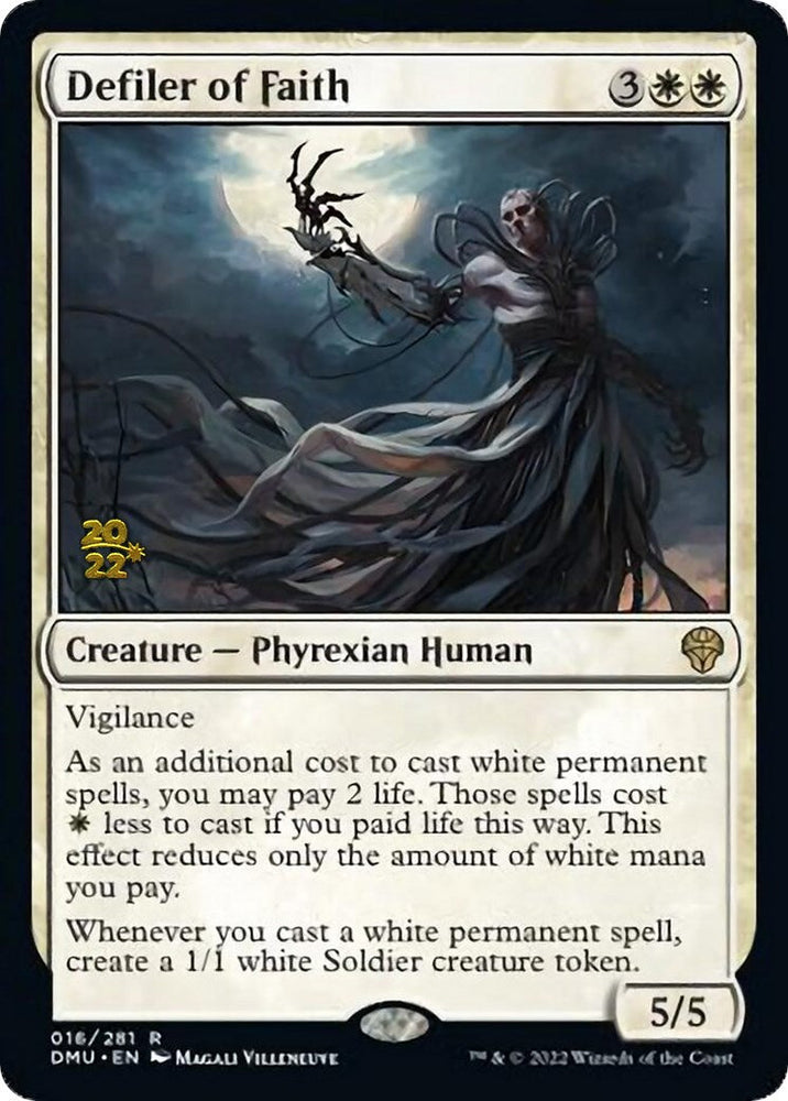 Defiler of Faith [Dominaria United Prerelease Promos] Magic: The Gathering