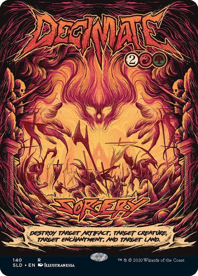 Decimate [Secret Lair Drop Series] Magic: The Gathering