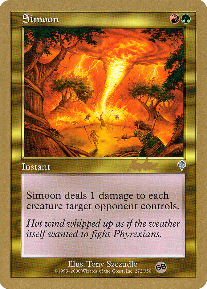 Simoon (Brian Kibler) (SB) [World Championship Decks 2002] Magic: The Gathering