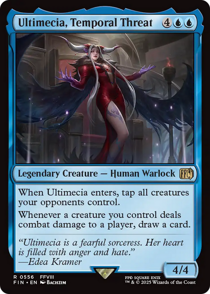 Ultimecia, Temporal Threat [FINAL FANTASY] Magic: The Gathering