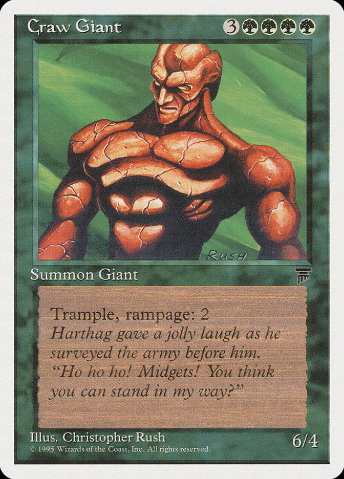 Craw Giant [Chronicles] Magic: The Gathering