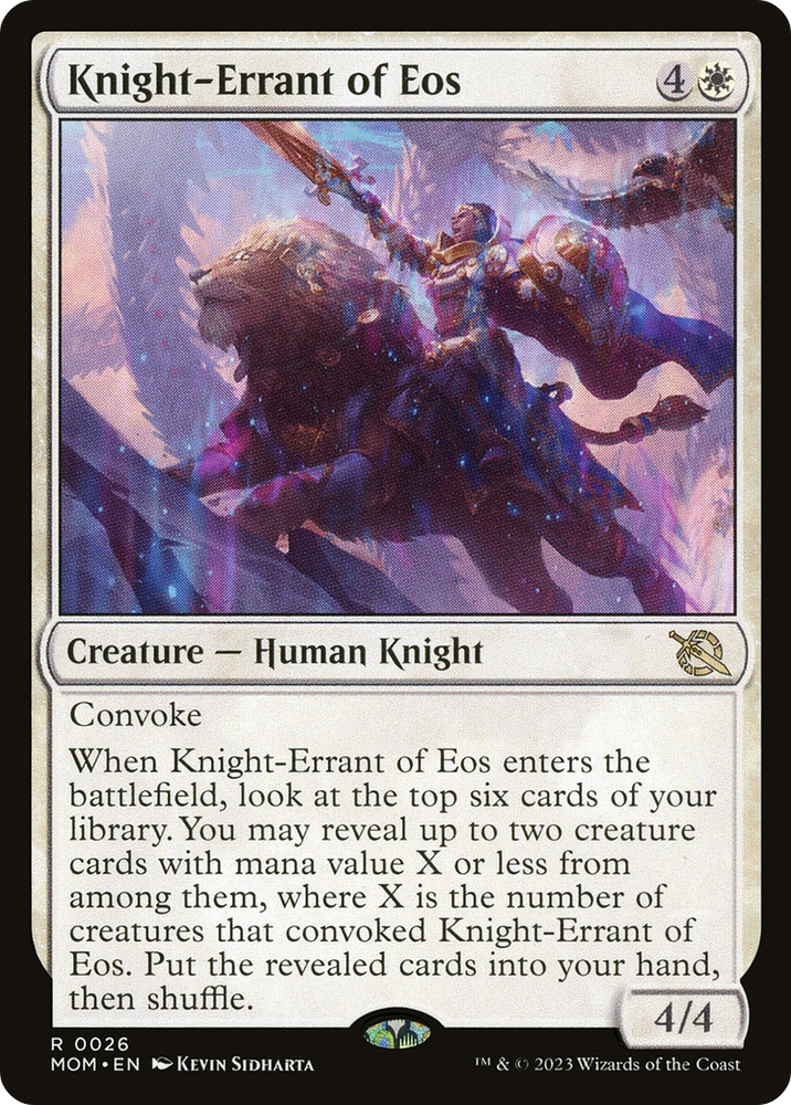 Knight-Errant of Eos [March of the Machine] Magic: The Gathering