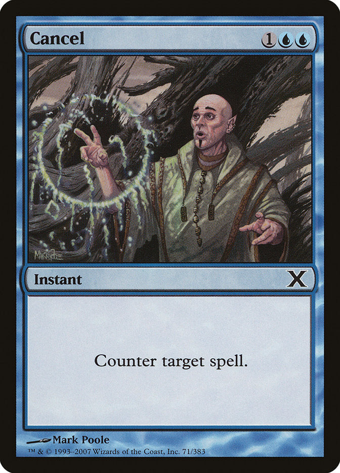 Cancel [Tenth Edition] Magic: The Gathering