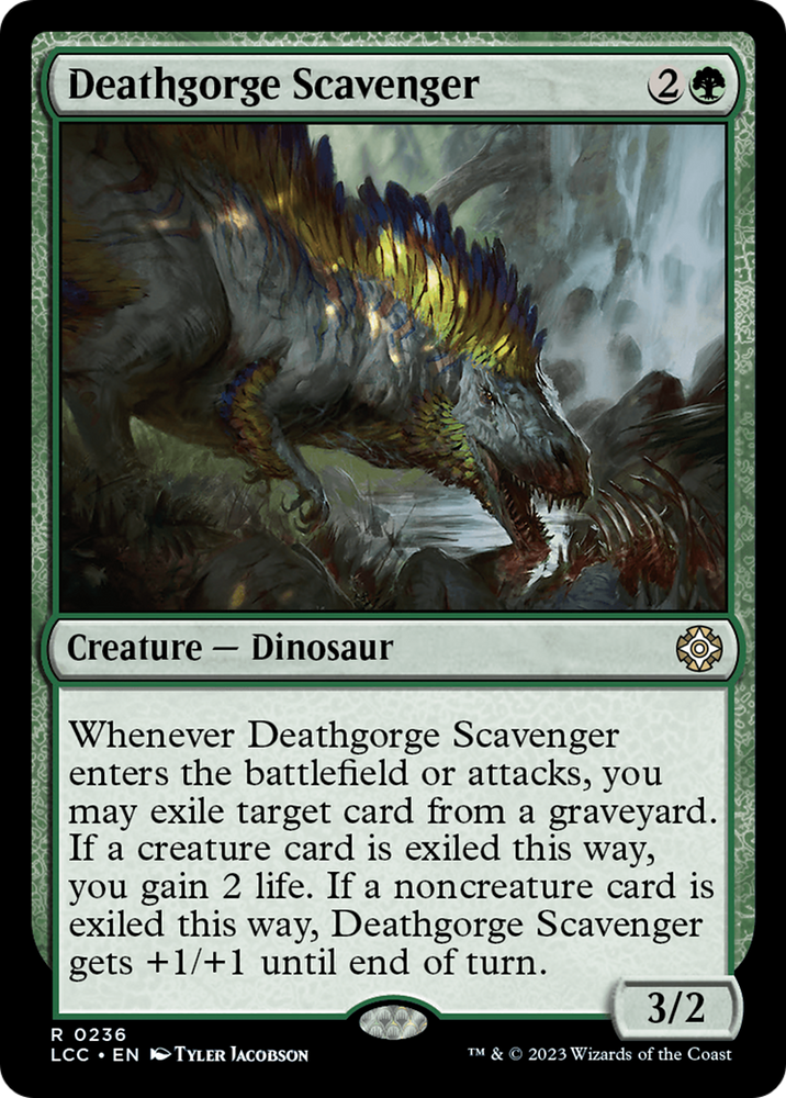 Deathgorge Scavenger [The Lost Caverns of Ixalan Commander] Magic: The Gathering