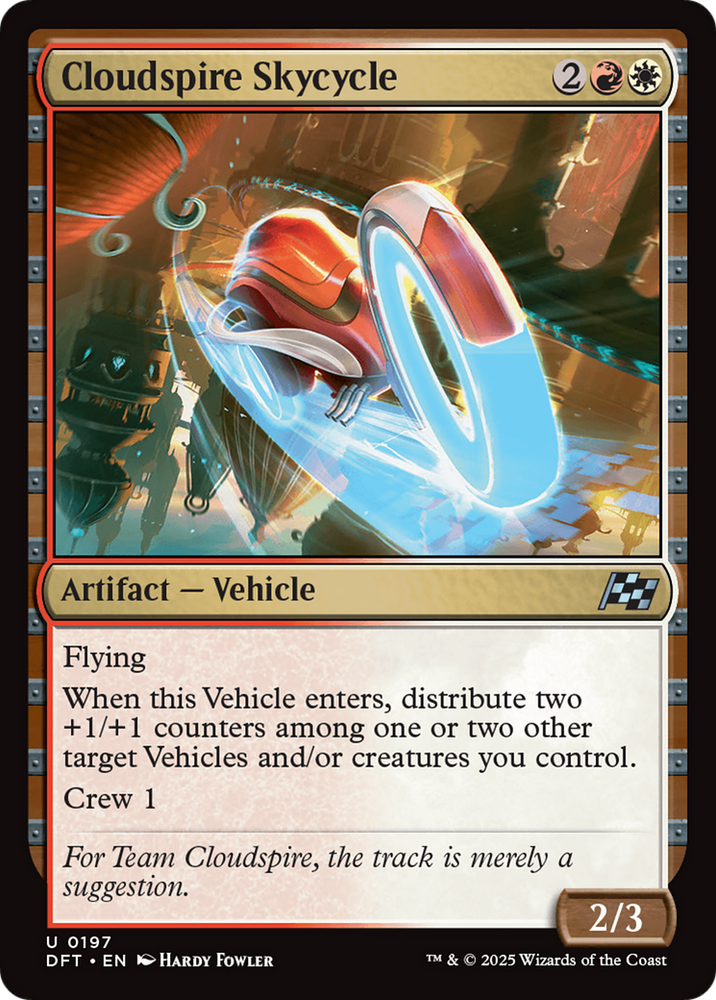 Cloudspire Skycycle [Aetherdrift] Magic: The Gathering