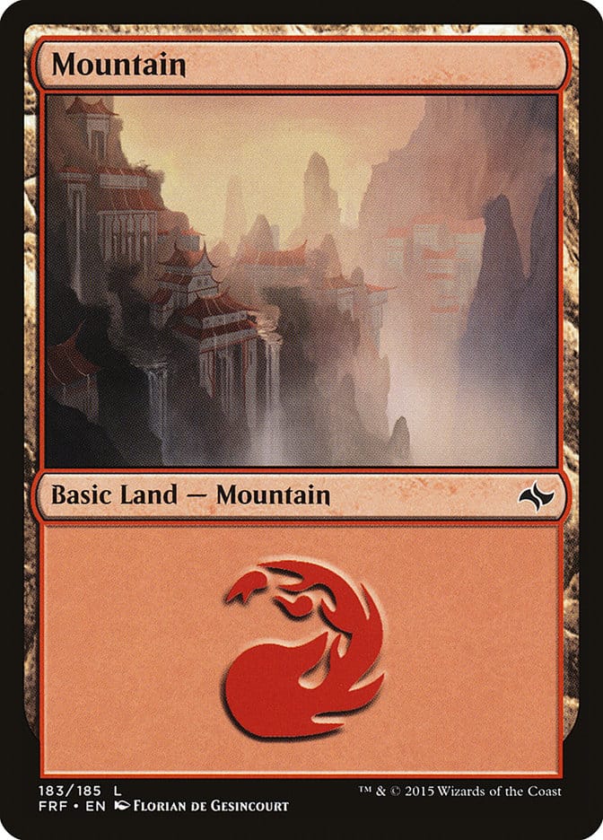 Mountain (183) [Fate Reforged] Magic: The Gathering