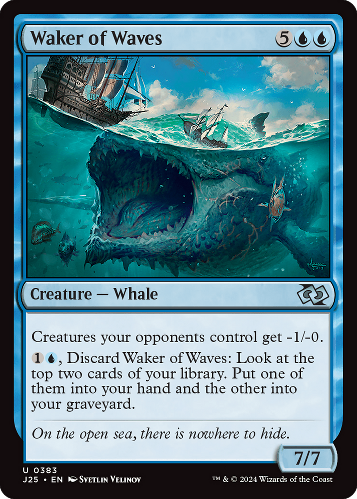 Waker of Waves [Foundations Jumpstart] Magic: The Gathering