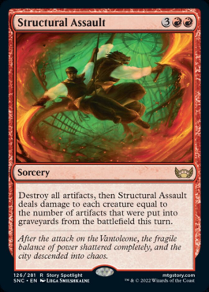 Structural Assault [Streets of New Capenna] Magic: The Gathering