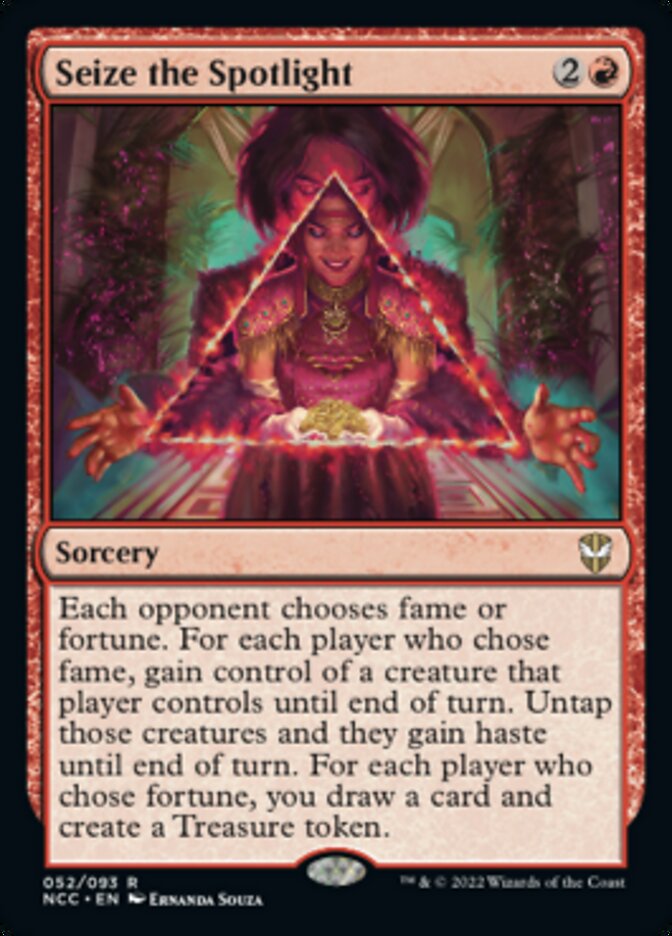 Seize the Spotlight [Streets of New Capenna Commander] Magic: The Gathering