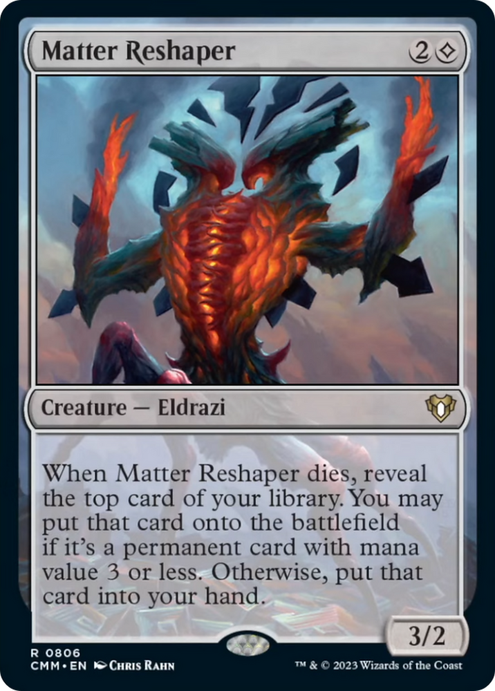 Matter Reshaper [Commander Masters] Magic: The Gathering