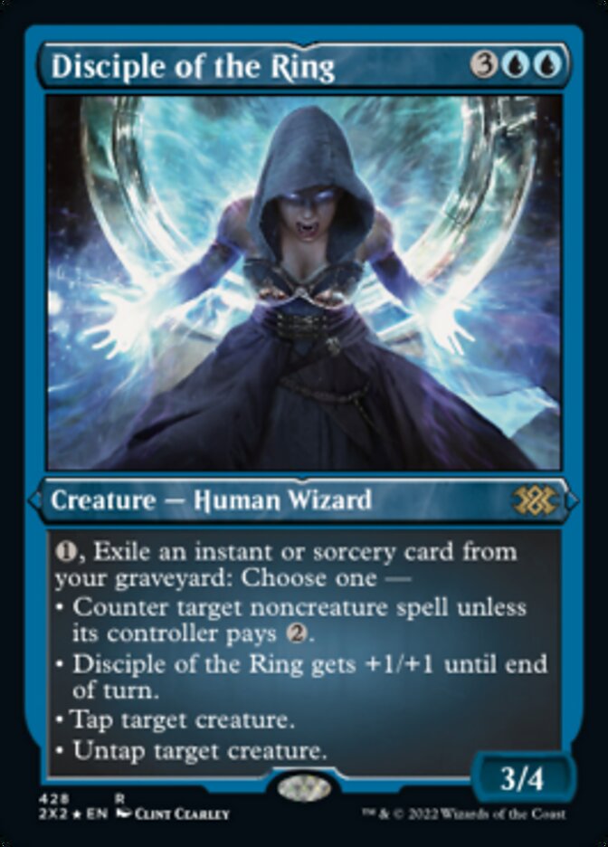 Disciple of the Ring (Foil Etched) [Double Masters 2022] Magic: The Gathering