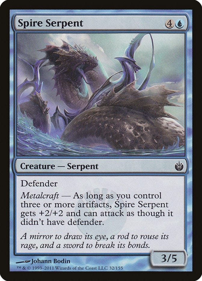 Spire Serpent [Mirrodin Besieged] Magic: The Gathering