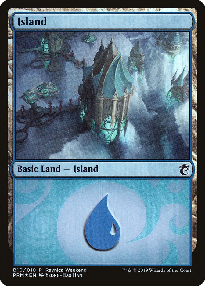 Island (B10) [Ravnica Allegiance Guild Kit] Magic: The Gathering