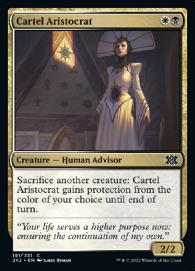 Cartel Aristocrat [Double Masters 2022] Magic: The Gathering