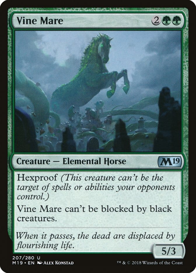 Vine Mare [Core Set 2019] Magic: The Gathering