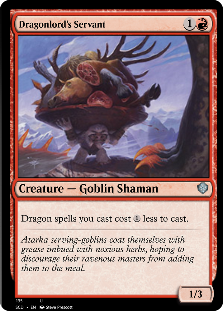 Dragonlord's Servant [Starter Commander Decks] Magic: The Gathering