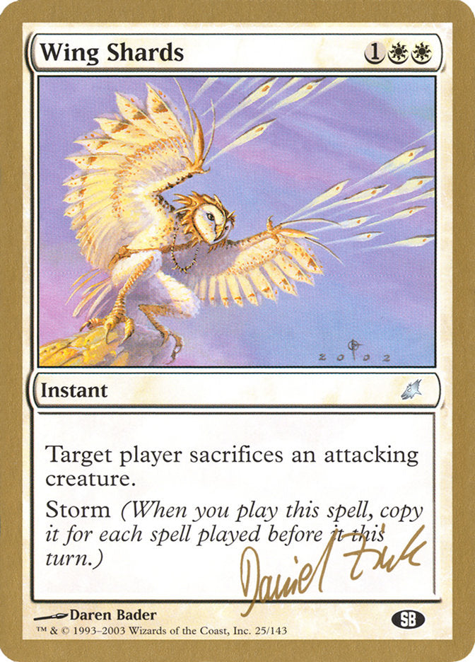 Wing Shards (Daniel Zink) (SB) [World Championship Decks 2003] Magic: The Gathering