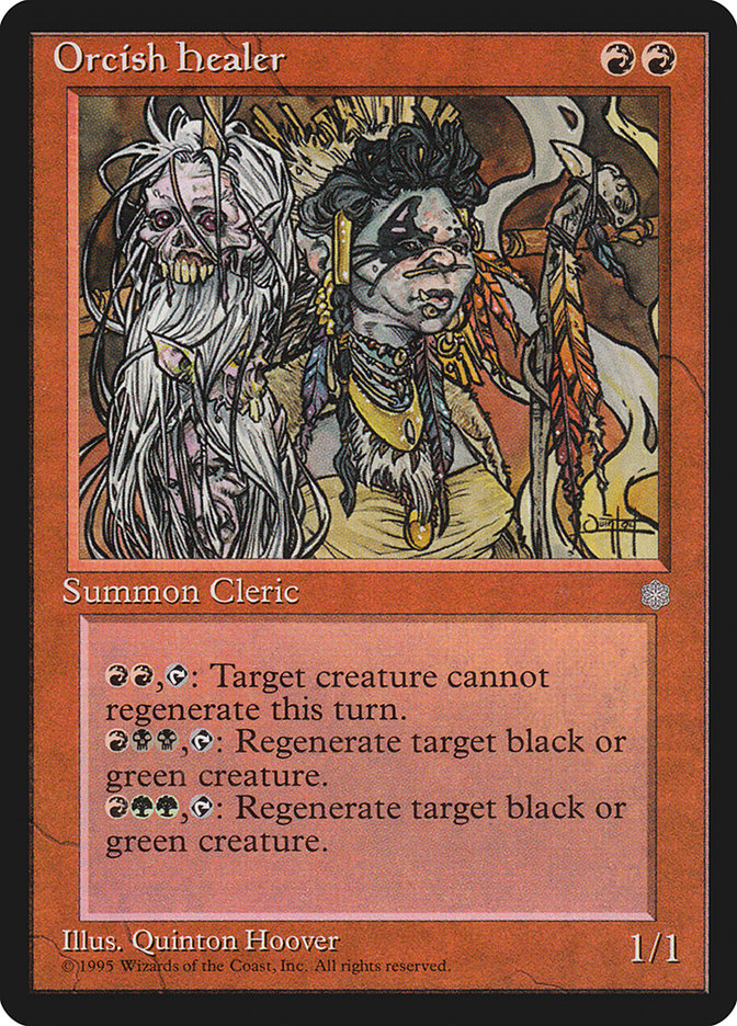 Orcish Healer [Ice Age] Magic: The Gathering