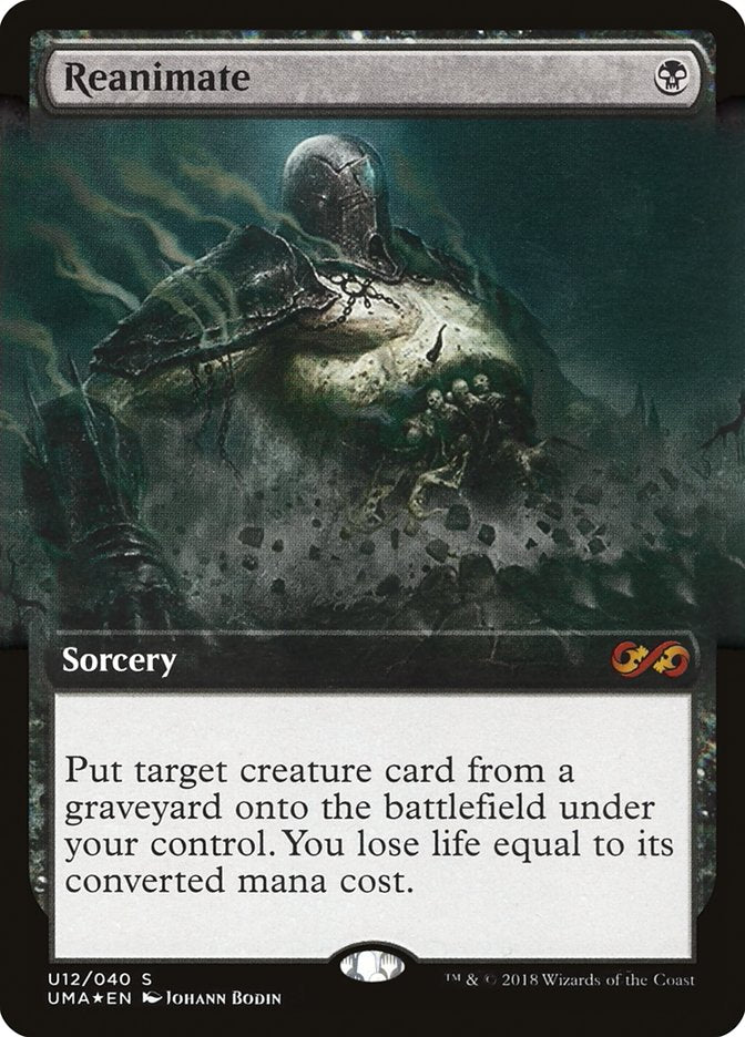 Reanimate (Topper) [Ultimate Masters Box Topper] Magic: The Gathering