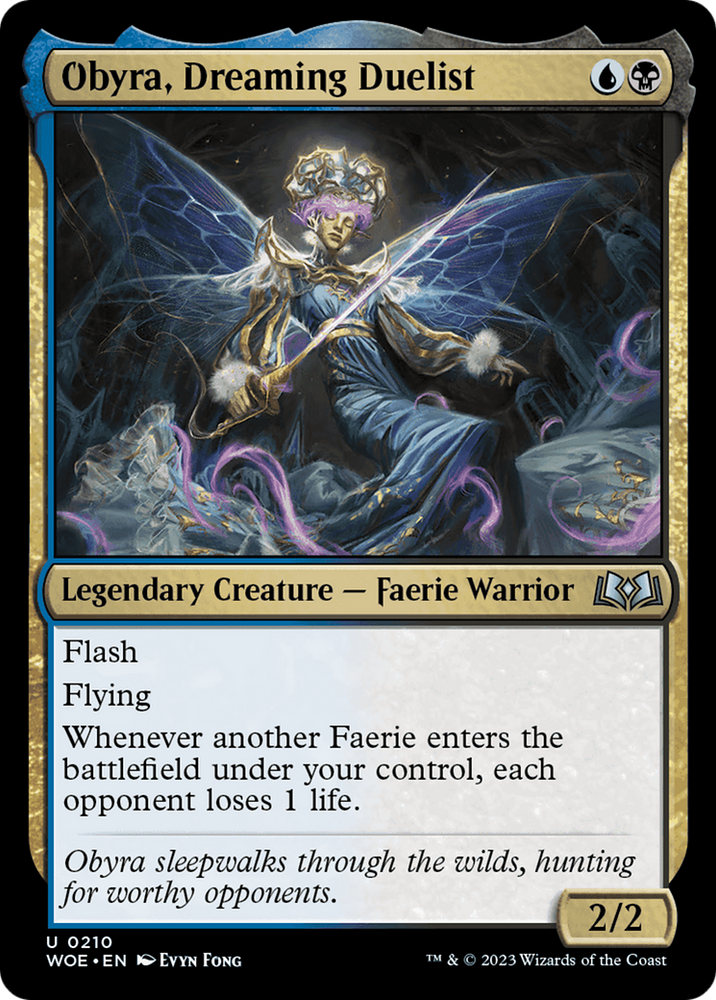 Obyra, Dreaming Duelist [Wilds of Eldraine] Magic: The Gathering