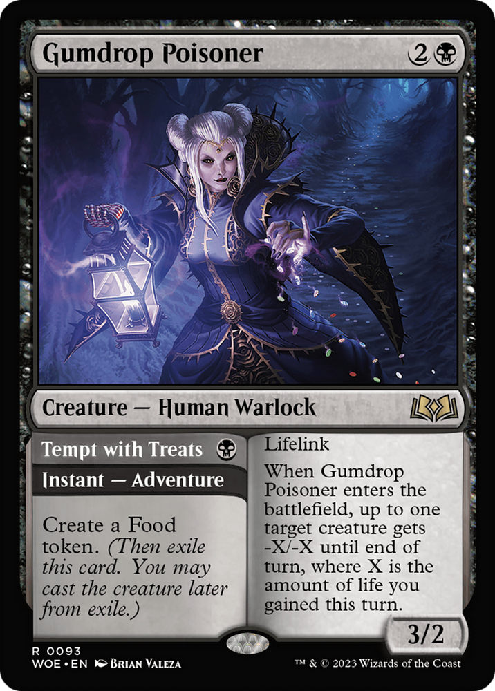 Gumdrop Poisoner // Tempt with Treats [Wilds of Eldraine] Magic: The Gathering