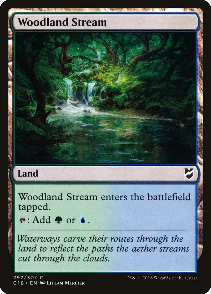 Woodland Stream [Commander 2018] Magic: The Gathering
