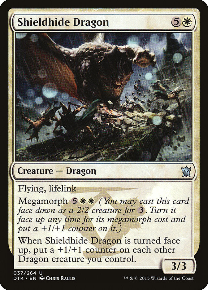 Shieldhide Dragon [Dragons of Tarkir] Magic: The Gathering