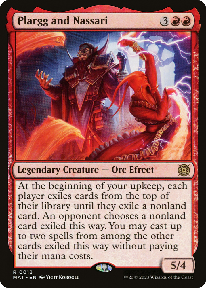 Plargg and Nassari [March of the Machine: The Aftermath] Magic: The Gathering