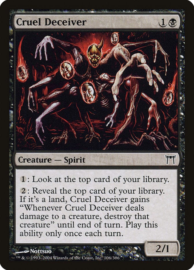 Cruel Deceiver [Champions of Kamigawa] Magic: The Gathering