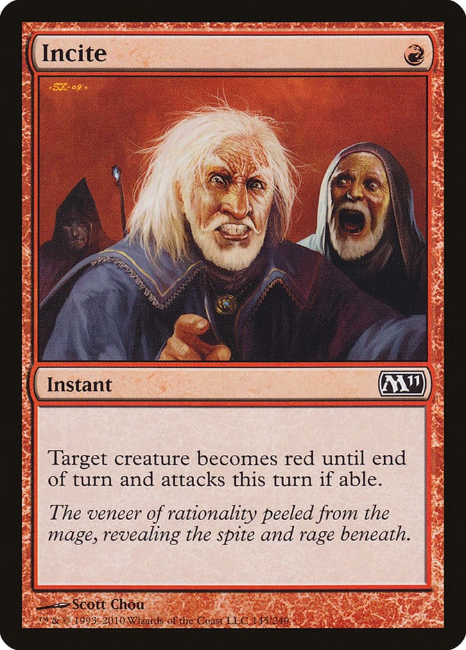 Incite [Magic 2011] Magic: The Gathering