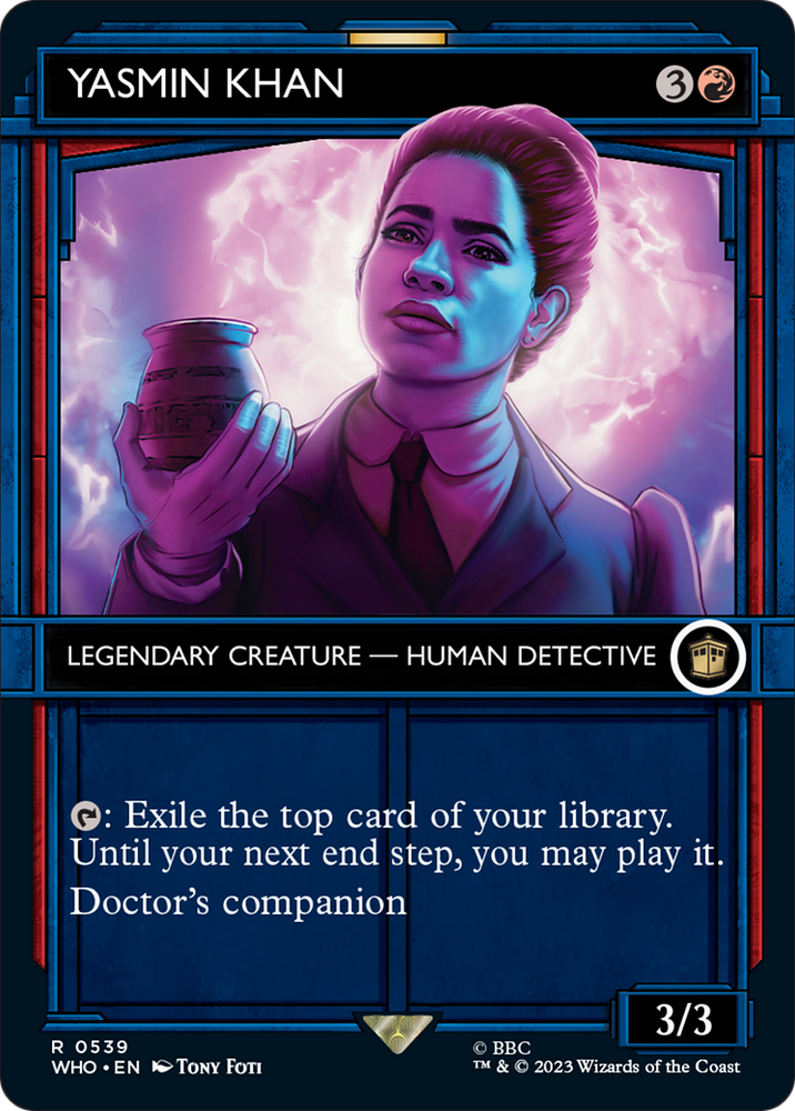 Yasmin Khan (Showcase) [Doctor Who] Magic: The Gathering