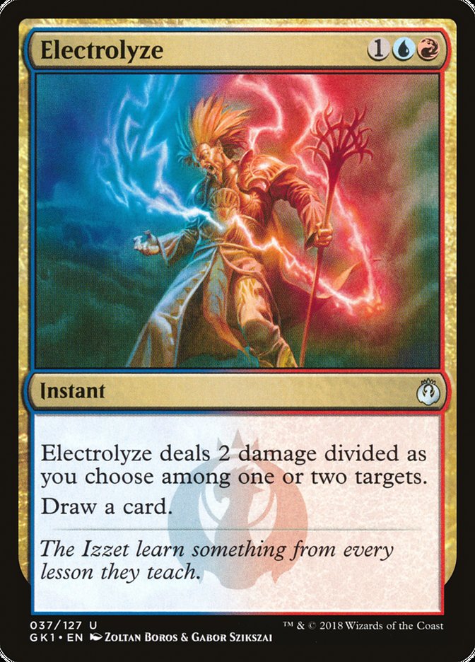 Electrolyze [Guilds of Ravnica Guild Kit] Magic: The Gathering
